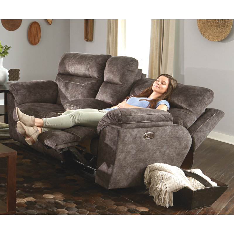 Lark Manor Ameja 86" Pillow Top Arm Reclining Loveseat & Reviews Wayfair